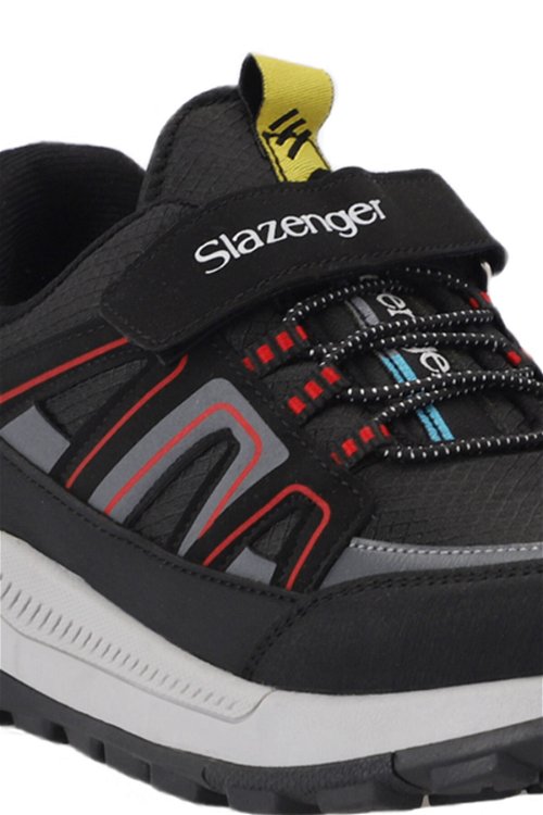 Slazenger KROSS KTN Sneaker Unisex Çocuk Ayakkabı Siyah / Kırmızı