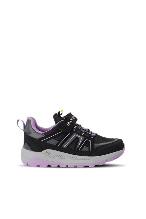 Slazenger KROSS KTN Sneaker Kız Çocuk Ayakkabı Siyah / Mor