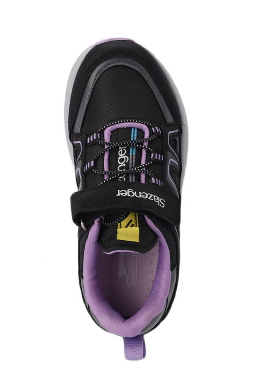 Slazenger KROSS KTN Sneaker Kız Çocuk Ayakkabı Siyah / Mor