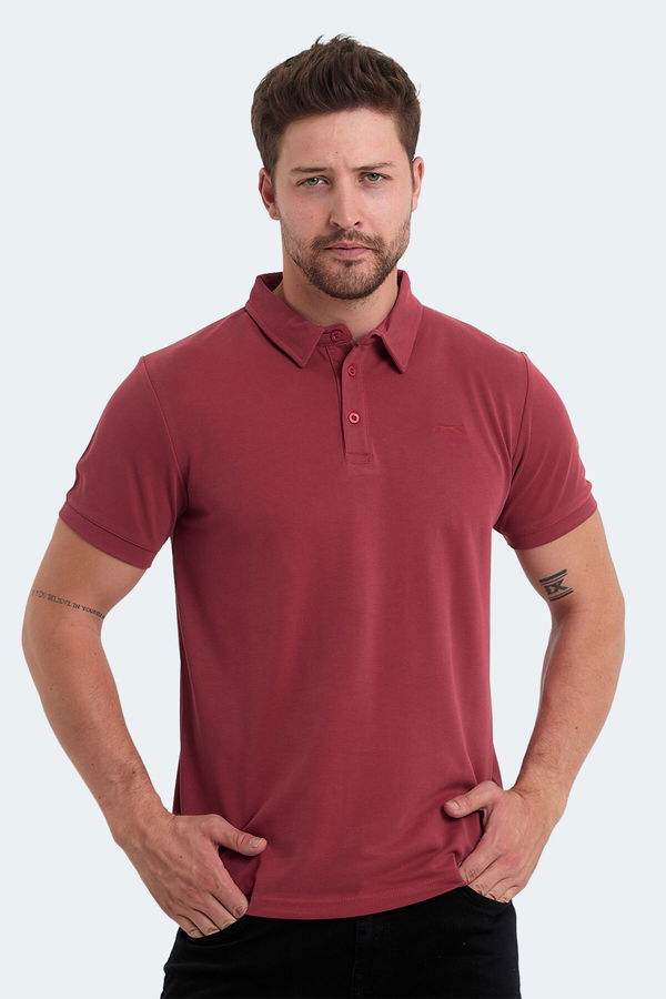 Slazenger KUGGA Erkek Tişört Bordo