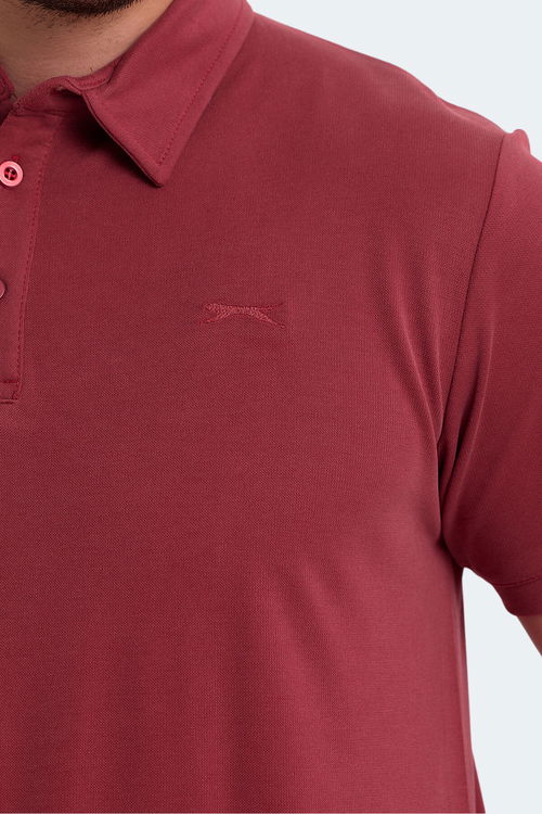 Slazenger KUGGA Erkek Bordo Tişört