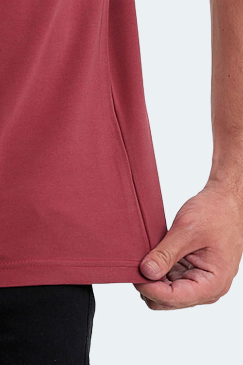 Slazenger KUGGA Erkek Bordo Tişört