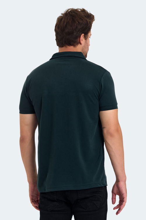 Slazenger KUGGA Erkek Koyu Yeşil Tişört Slazenger KUGGA Erkek Koyu Yeşil Tişört