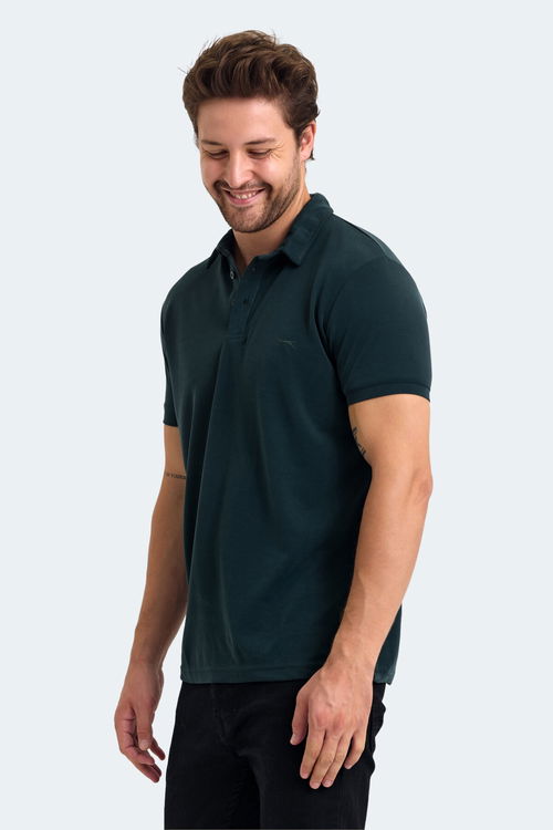 Slazenger KUGGA Erkek Koyu Yeşil Tişört Slazenger KUGGA Erkek Koyu Yeşil Tişört