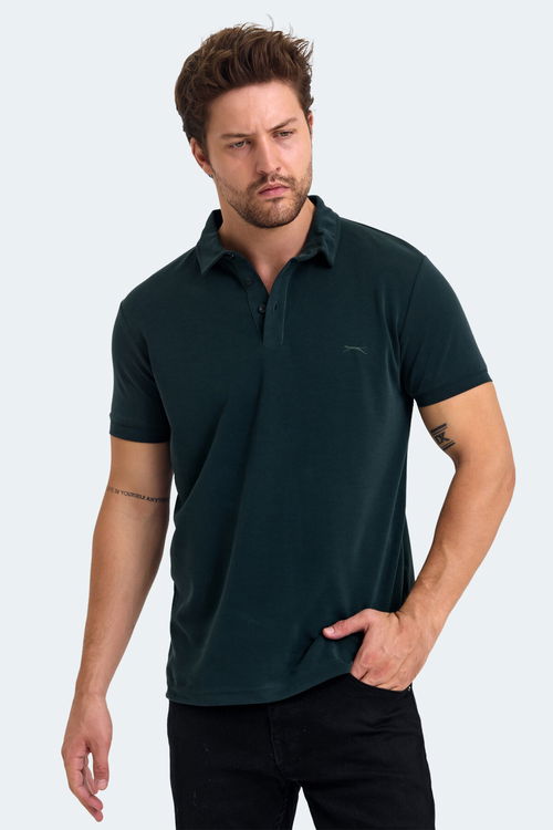 Slazenger KUGGA Erkek Koyu Yeşil Tişört Slazenger KUGGA Erkek Koyu Yeşil Tişört