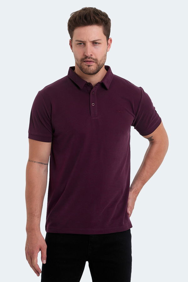 Slazenger KUGGA Erkek Tişört Mürdüm