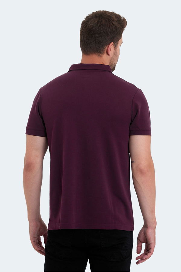 Slazenger KUGGA Erkek Tişört Mürdüm