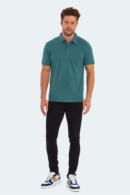 Slazenger KUGGA Erkek Petrol Tişört Slazenger KUGGA Erkek Petrol Tişört