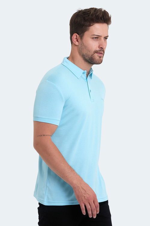 Slazenger KUGGA Erkek Turkuaz Tişört
