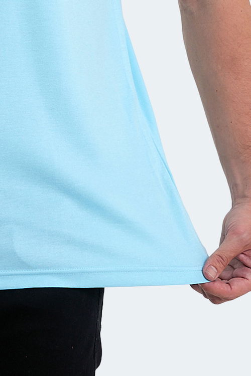 Slazenger KUGGA Erkek Turkuaz Tişört
