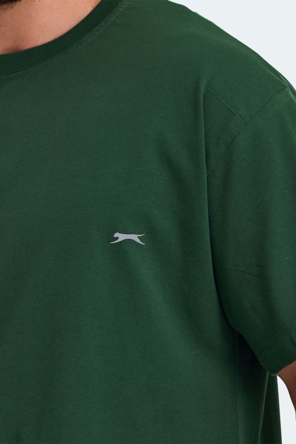 Slazenger KULANA Oversize Erkek Tişört Yeşil