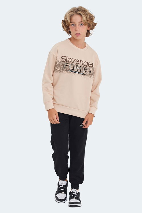 LAST Unisex Çocuk Sweatshirt Camel