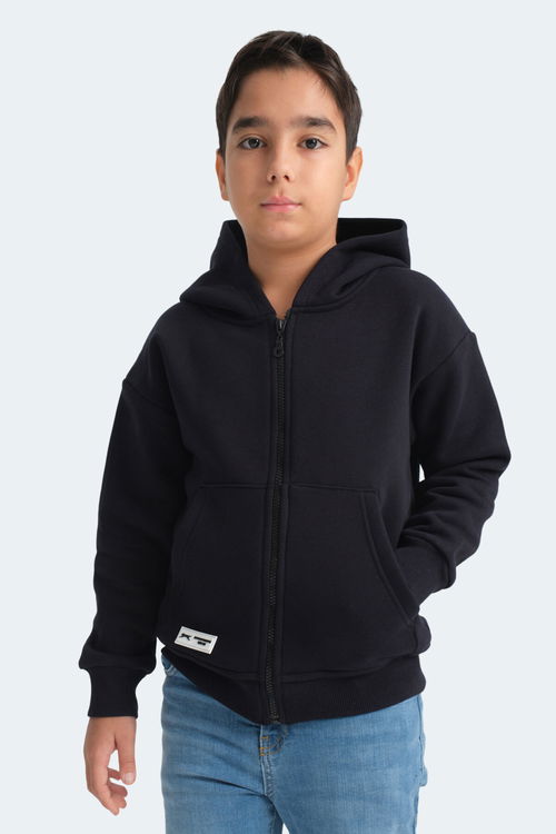 LEKAN Unisex Çocuk Sweatshirt Lacivert