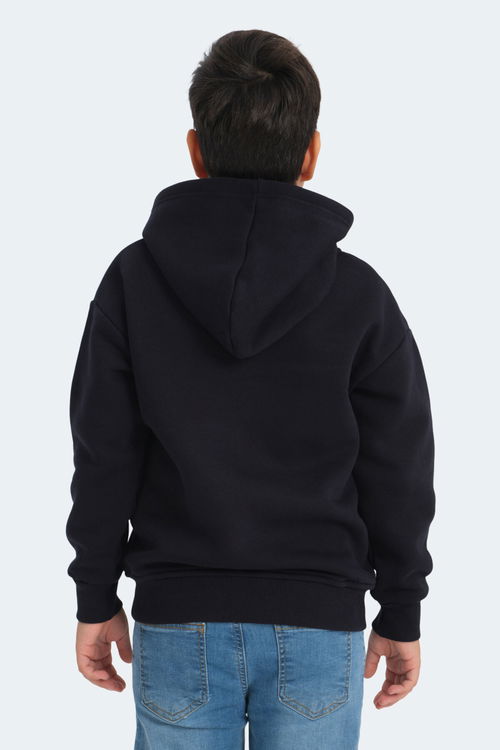 LEKAN Unisex Çocuk Sweatshirt Lacivert