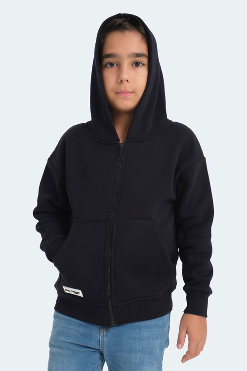 LEKAN Unisex Çocuk Sweatshirt Lacivert