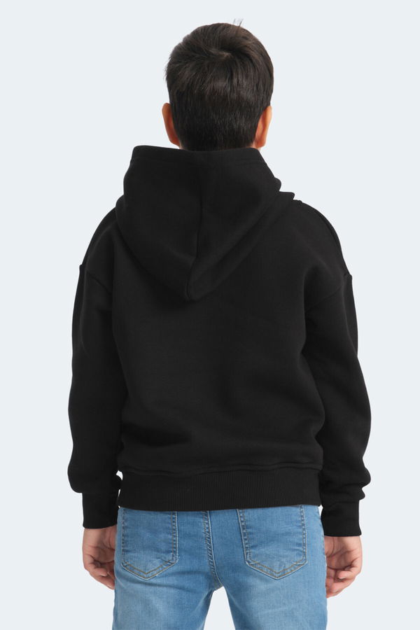 LEKAN Unisex Çocuk Sweatshirt Siyah