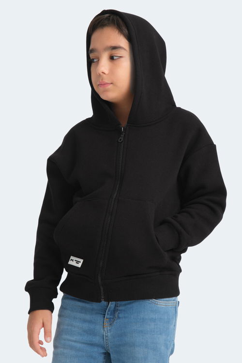 LEKAN Unisex Çocuk Sweatshirt Siyah