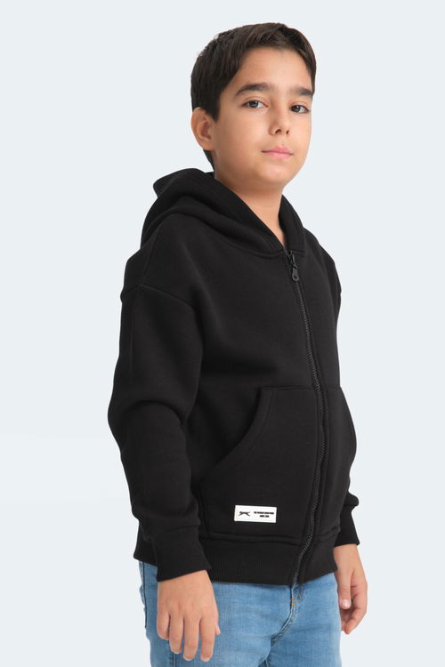 LEKAN Unisex Çocuk Sweatshirt Siyah