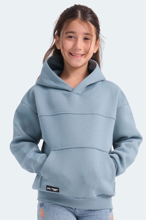 LENE Unisex Çocuk Sweatshirt Mavi