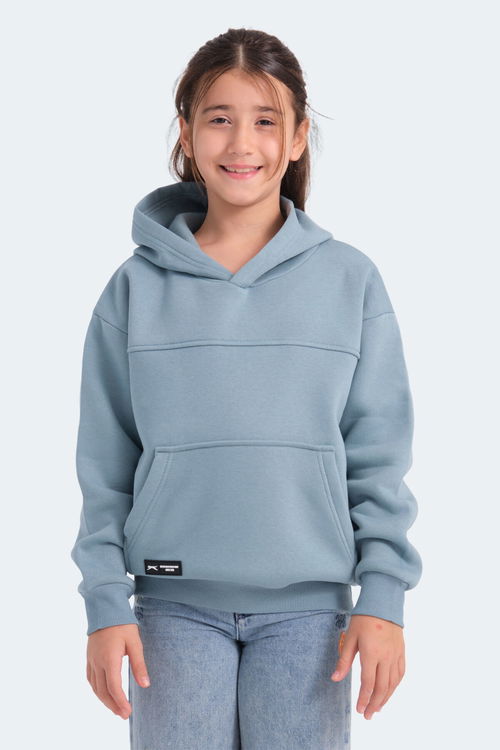 LENE Unisex Çocuk Sweatshirt Mavi