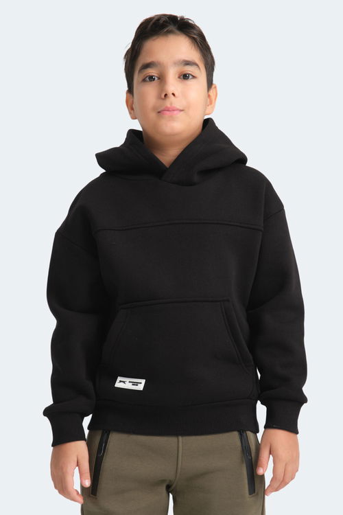 LENE Unisex Çocuk Sweatshirt Siyah