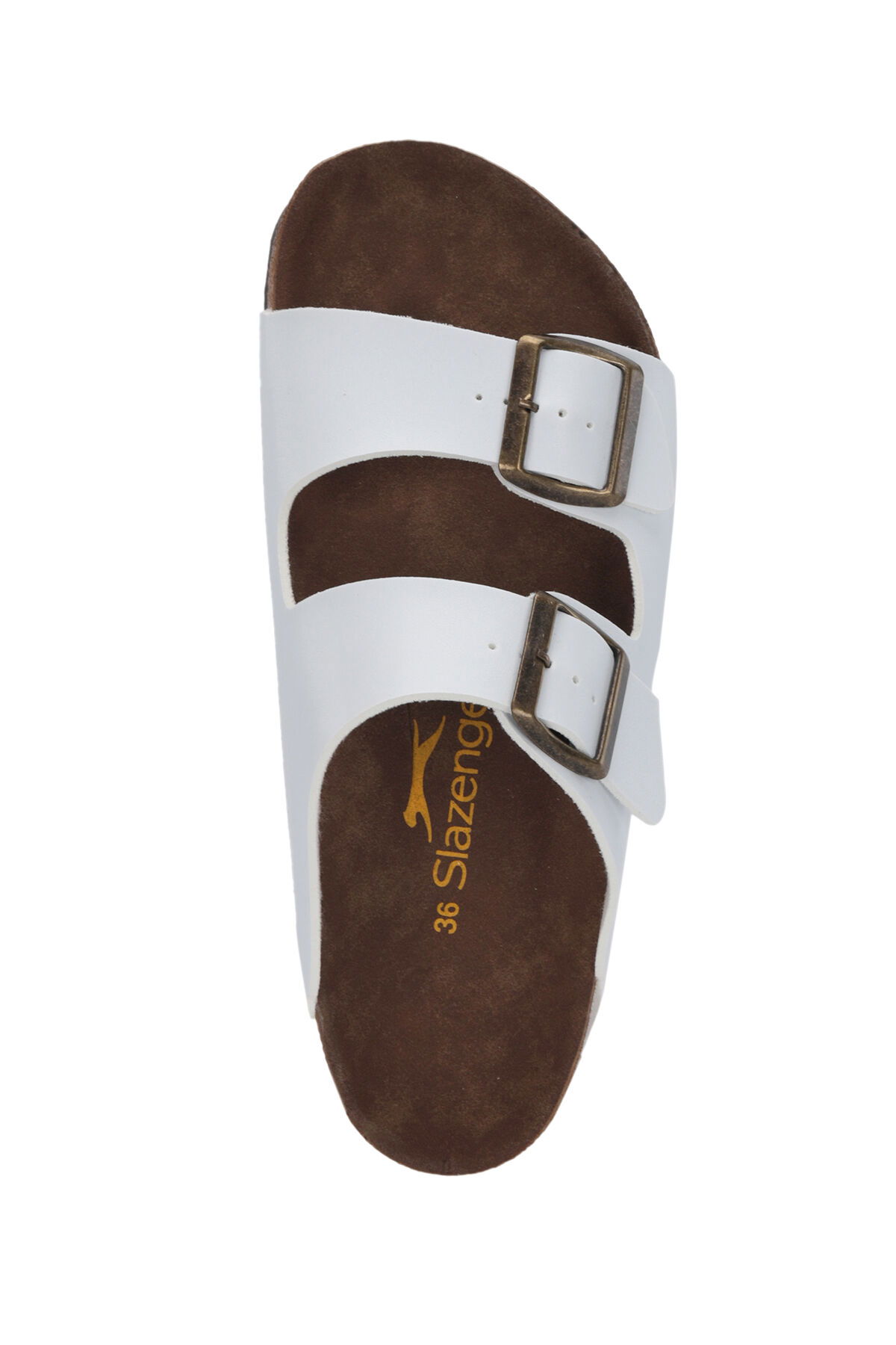 Slazenger LENS Kadın Beyaz Terlik - Thumbnail