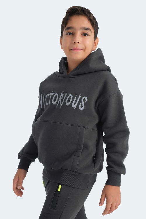 LEXUS Unisex Çocuk Sweatshirt Koyu Gri