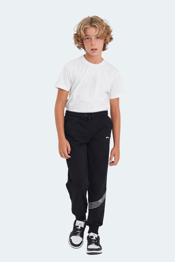 Slazenger LIKE IN Unisex Çocuk Eşofman Altı Siyah