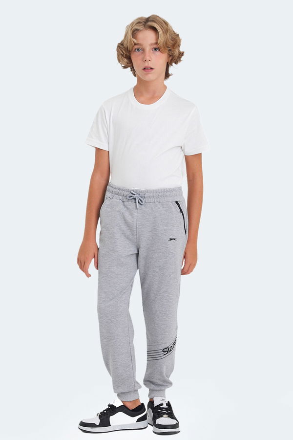 Slazenger LIKE IN Unisex Çocuk Eşofman Altı Taş Gri