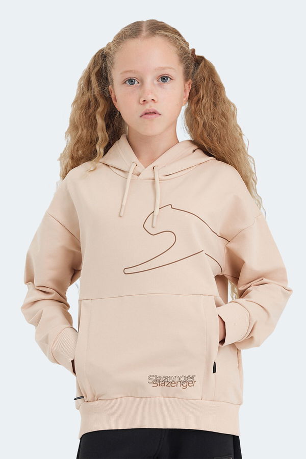 LINK Unisex Çocuk Sweatshirt Camel