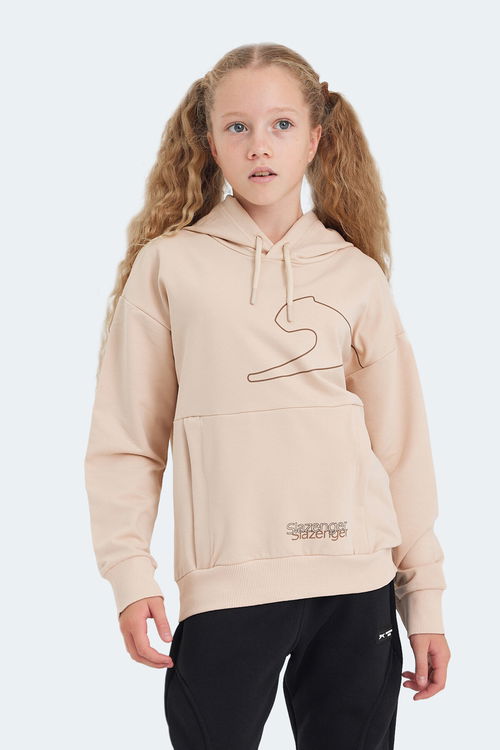 LINK Unisex Çocuk Sweatshirt Camel