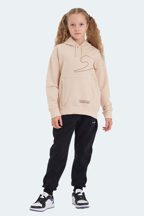 LINK Unisex Çocuk Sweatshirt Camel