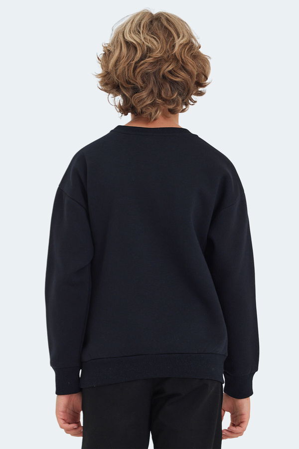 LONE Unisex Çocuk Sweatshirt Lacivert