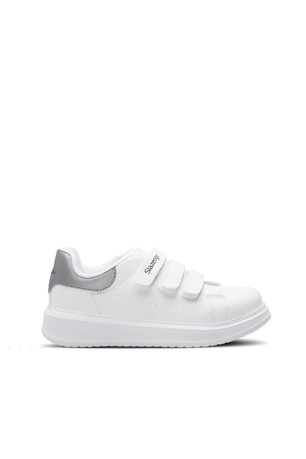 LOVE I Unisex Çocuk Sneaker Ayakkabı Beyaz / Gümüş