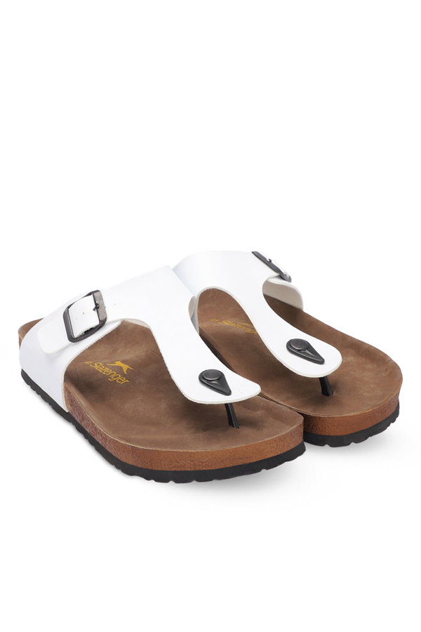 Slazenger LUKE Erkek Parmak Arası Beyaz Terlik