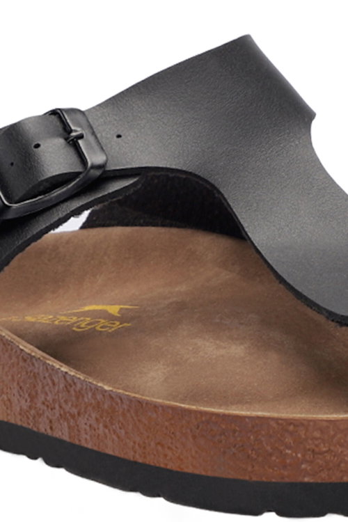 Slazenger LUKE Erkek Parmak Arası Siyah Terlik