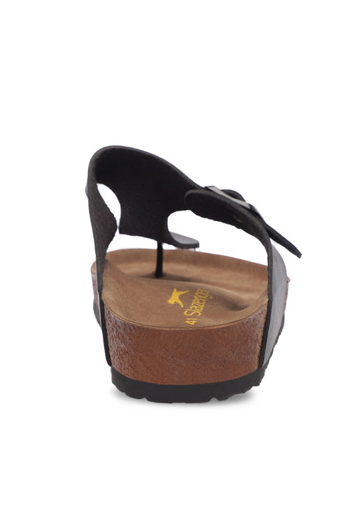 Slazenger LUKE Erkek Parmak Arası Siyah Terlik