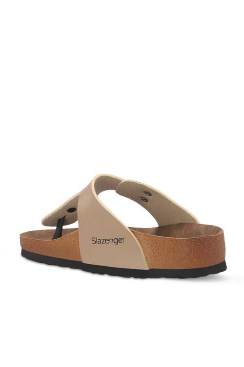 Slazenger LUKE Kadın Parmak Arası Plaj Altın Terlik