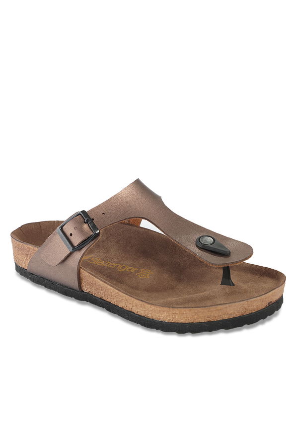 LUKE K Unisex Terlik Bronz