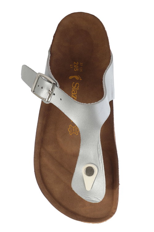 Slazenger LUKE Kadın Parmak Arası Gümüş Terlik