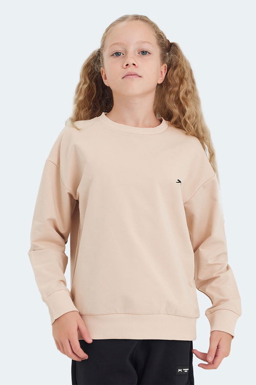 LUPPA Unisex Çocuk Sweatshirt Camel