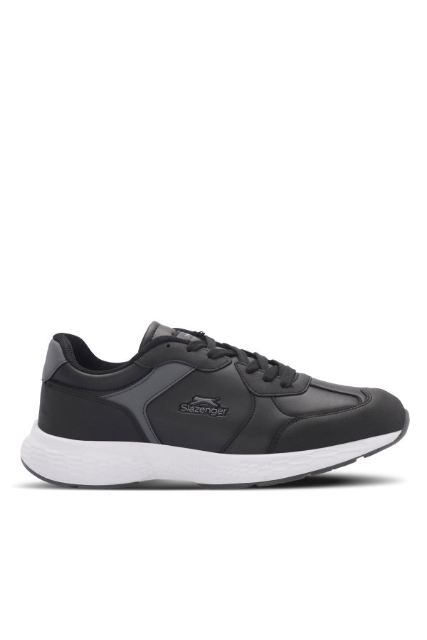 Slazenger MARINE I Erkek Siyah / Beyaz Koşu & Yürüyüş Spor Ayakkabısı