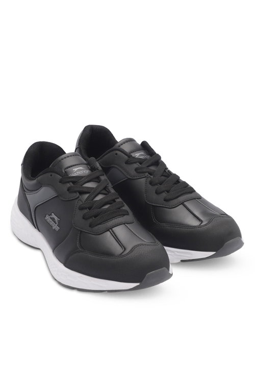 Slazenger MARINE I Erkek Siyah / Beyaz Koşu & Yürüyüş Spor Ayakkabısı