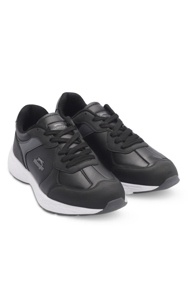 Slazenger MARINE I Erkek Siyah / Beyaz Koşu & Yürüyüş Spor Ayakkabısı