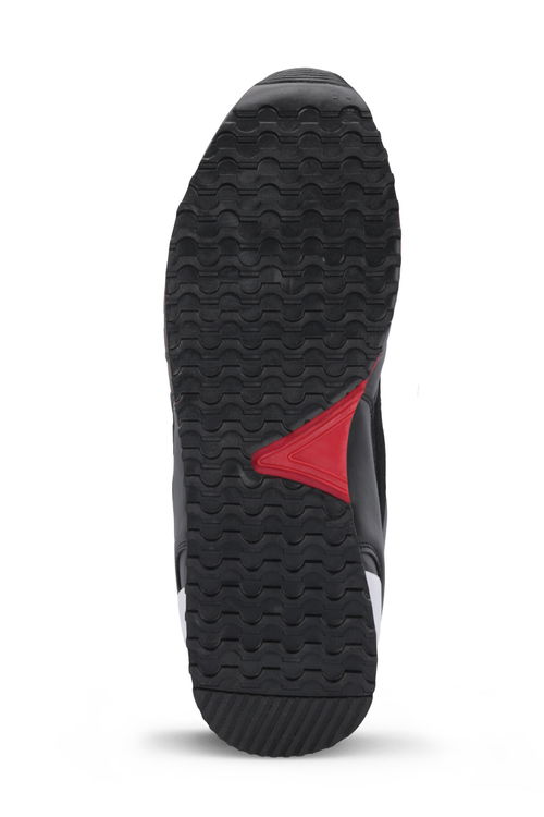 Slazenger MAROON I Erkek Siyah / Kırmızı Günlük Spor Ayakkabısı