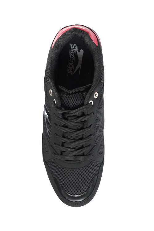 Slazenger MAROON I Erkek Siyah / Kırmızı Günlük Spor Ayakkabısı