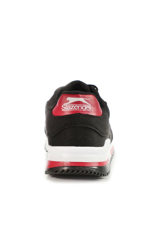 Slazenger MAROON I Erkek Siyah / Kırmızı Günlük Spor Ayakkabısı
