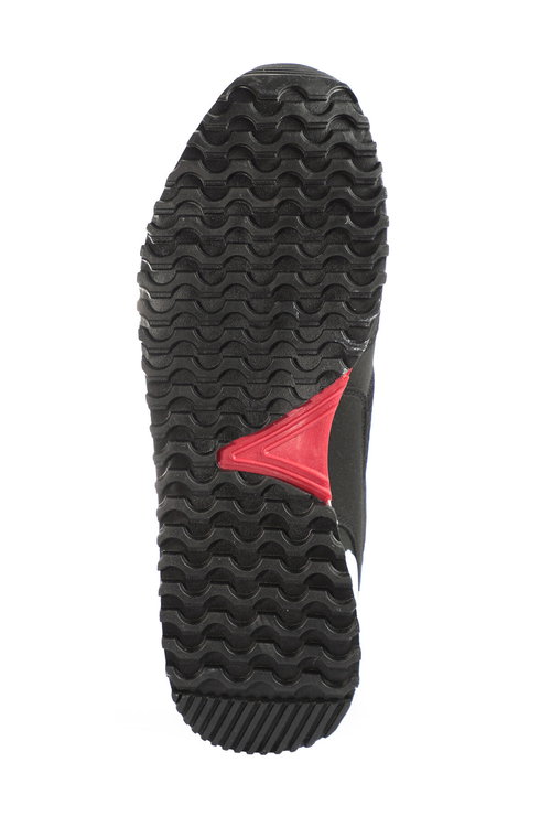 Slazenger MAROON I Erkek Siyah / Kırmızı Günlük Spor Ayakkabısı