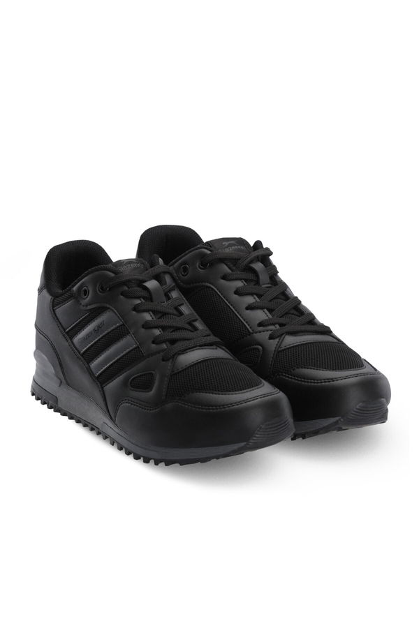 Slazenger MAROON I Erkek Siyah / Siyah Günlük Spor Ayakkabısı