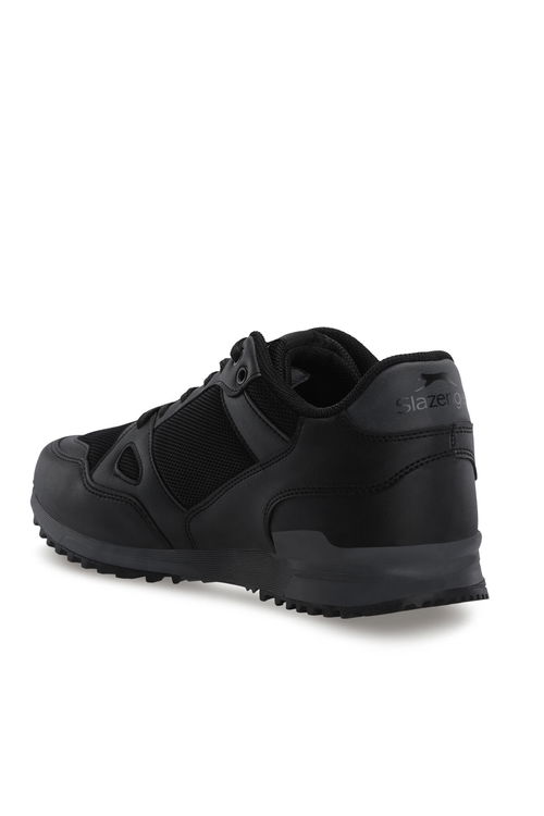 Slazenger MAROON I Erkek Siyah / Siyah Günlük Spor Ayakkabısı